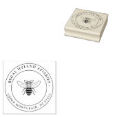 Personalisierte Geschäfts-Honigbiene Gummistempel (Stempel)