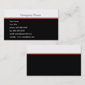 Personalisierte Geschäfts-Karte Visitenkarte (Vorne/Hinten)