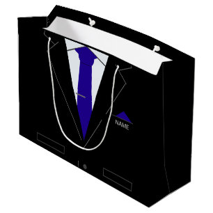 Personalisierte Geschäftsgeschenktasche mit indivi Große Geschenktüte