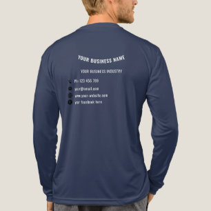 Personalisierte Geschäftsvorlage für benutzerdefin Tri-Blend Shirt