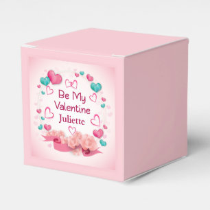 Personalisierte Geschenkbox zum Valentinstag Geschenkschachtel