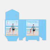 Personalisierte Geschenkboxen des Fotos mit benutz Geschenkschachtel (Ungefaltet)