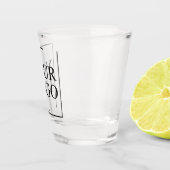 Personalisierte Geschenke Custom Present Foto Schnapsglas (Rechts)
