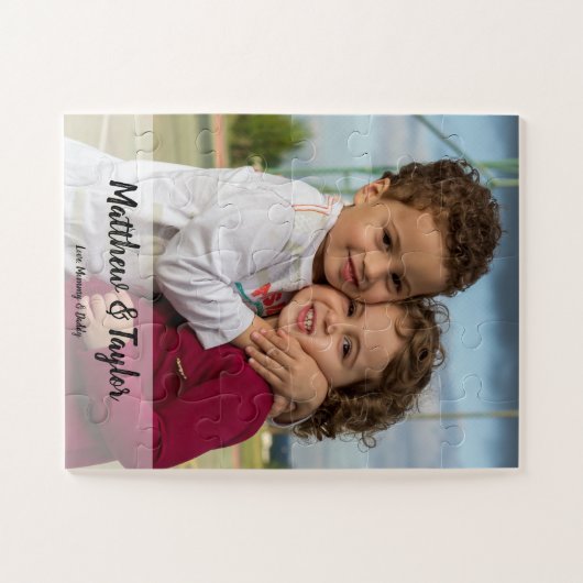 Personalisierte Geschenke Foto Geschenk Puzzle (Horizontal)
