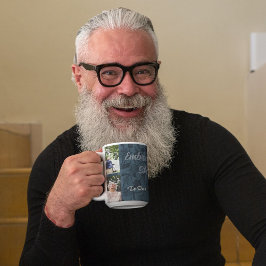 Personalisierte Geschenke für ältere Eltern grün Tasse