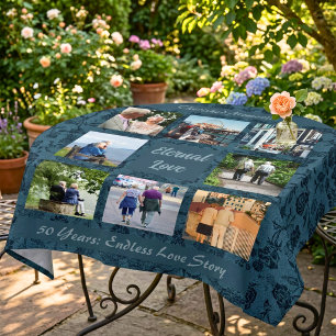 Personalisierte Geschenke für ältere Eltern Paare Tischdecke