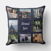 Personalisierte Geschenke für ältere Elternpaare B Kissen (Rückseite)