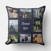 Personalisierte Geschenke für ältere Elternpaare B Kissen (Vorderseite)