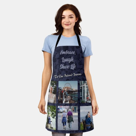 Personalisierte Geschenke für ältere Elternpaare B Schürze (Getragen)