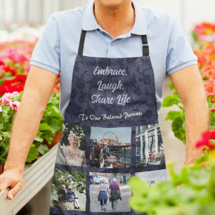 Personalisierte Geschenke für ältere Elternpaare B Schürze