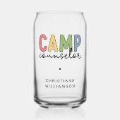 Personalisierte Geschenke für Camp-Berater Dosenglas (Vorderseite)