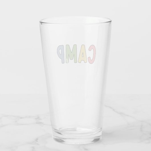 Personalisierte Geschenke für Camp-Berater Glas (Rückseite)