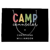 Personalisierte Geschenke für Camp-Berater Große Geschenktüte (Rückseite)