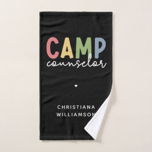 Personalisierte Geschenke für Camp-Berater Handtuch