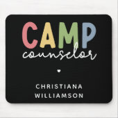 Personalisierte Geschenke für Camp-Berater Mousepad (Vorne)