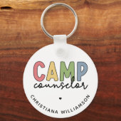 Personalisierte Geschenke für Camp-Berater Schlüsselanhänger (Vorderseite)