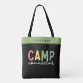 Personalisierte Geschenke für Camp-Berater Tasche (Rückseite)