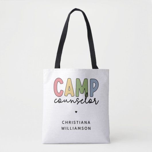 Personalisierte Geschenke für Camp-Berater Tasche (Vorderseite)