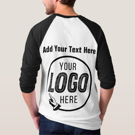 Personalisierte Geschenke für das Logo-Foto hinzuf T-Shirt (Rückseite)