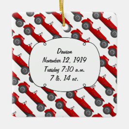 Personalisierte Geschenke für den Kleinkinder Keramikornament