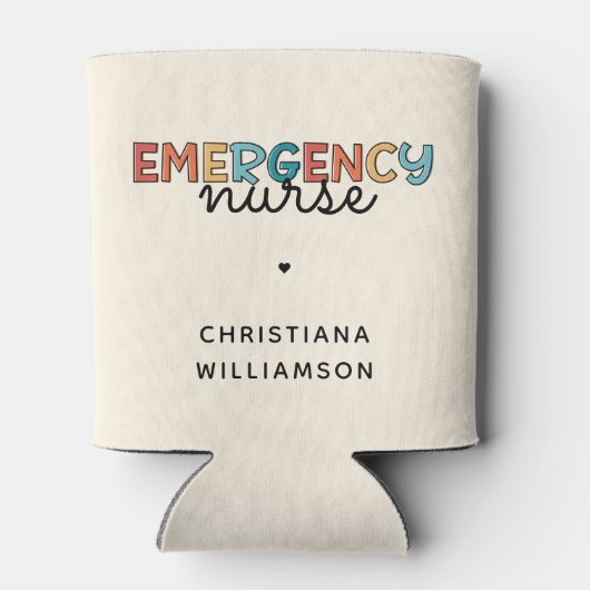 Personalisierte Geschenke für die Krankenversicher Dosenkühler (Rückseite)