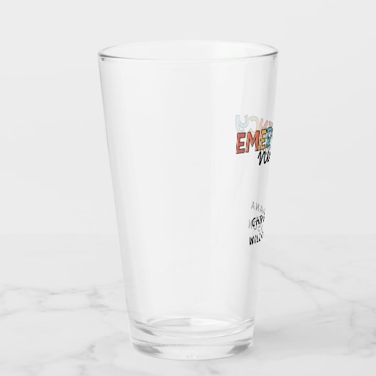 Personalisierte Geschenke für die Krankenversicher Glas (Rechts)