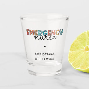 Personalisierte Geschenke für die Krankenversicher Schnapsglas