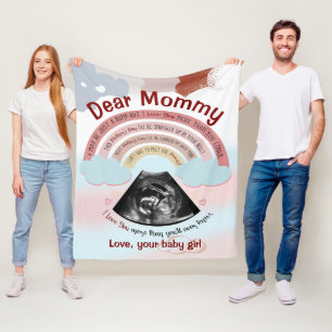 Personalisierte Geschenke für die Mama, liebe Mami Fleecedecke