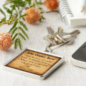 Personalisierte Geschenke für einen Christlichen M Schlüsselanhänger (Seite)