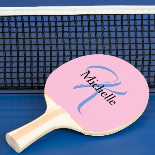 Personalisierte Geschenke für Frauen - Monogramm R Tischtennis Schläger (InSitu)