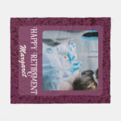 Personalisierte Geschenke für Krankenpflege Fleecedecke (Vorderseite (Horizontal))