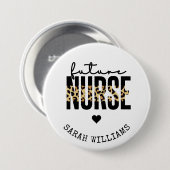 Personalisierte Geschenke für Krankenpfleger Button (Vorne & Hinten)