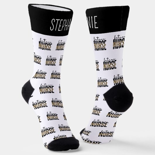 Personalisierte Geschenke für Krankenpfleger Socken (Gewinkelt)