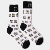 Personalisierte Geschenke für Krankenpfleger Socken (Rechts)
