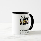 Personalisierte Geschenke für Krankenpfleger Tasse (VorderseiteRechts)