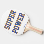 Personalisierte Geschenke für Männer Pingpongpadde Tischtennis Schläger (Seitenansicht)