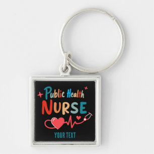 Personalisierte Geschenke für öffentliche Gesundhe Schlüsselanhänger