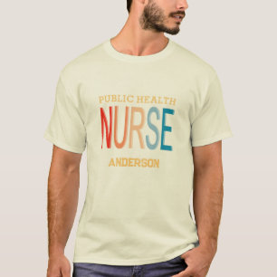 Personalisierte Geschenke für öffentliche Gesundhe T-Shirt