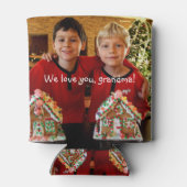 Personalisierte Geschenke für Oma können kühlen Dosenkühler (Rückseite)