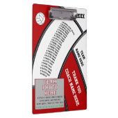 Personalisierte Geschenke für Volleyball-Trainer Klemmbrett (Rechts)