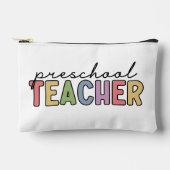 Personalisierte Geschenke für Vorschullehrer Zubehörtasche (Vorderseite)