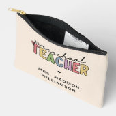 Personalisierte Geschenke für Vorschullehrer Zubehörtasche (Offen)