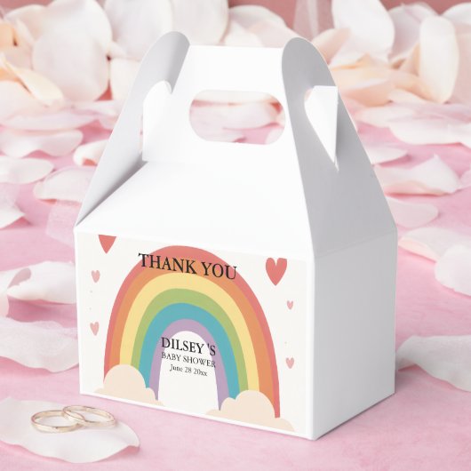 Personalisierte Geschenke Kinderdusche Danke Geschenkschachtel (Hochzeit)