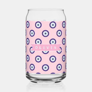 Personalisierte Geschenke mit Böser-Augen-Muster i Dosenglas