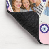 Personalisierte Geschenke mit Böser-Augen-Muster i Mousepad (Ecke)