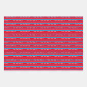 Personalisierte Geschenke mit Rot-Grün-Blau Geschenkpapier Set (Vorderseite 2)
