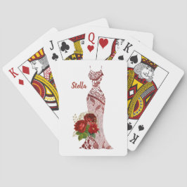 Personalisierte Geschenke von Bridesmaid Spielkarten