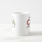 Personalisierte Geschenke von Wirtschaftsprüfern m Kaffeetasse (Mittel)