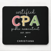 Personalisierte Geschenke von Wirtschaftsprüfern m Mousepad (Vorne)