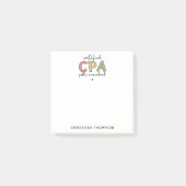 Personalisierte Geschenke von Wirtschaftsprüfern m Post-it Klebezettel (Vorderseite)